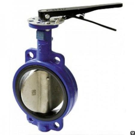 Затвор дисковый поворотный чуг./чуг. Ду-125; Py16 вода/пар (Картинка 2)