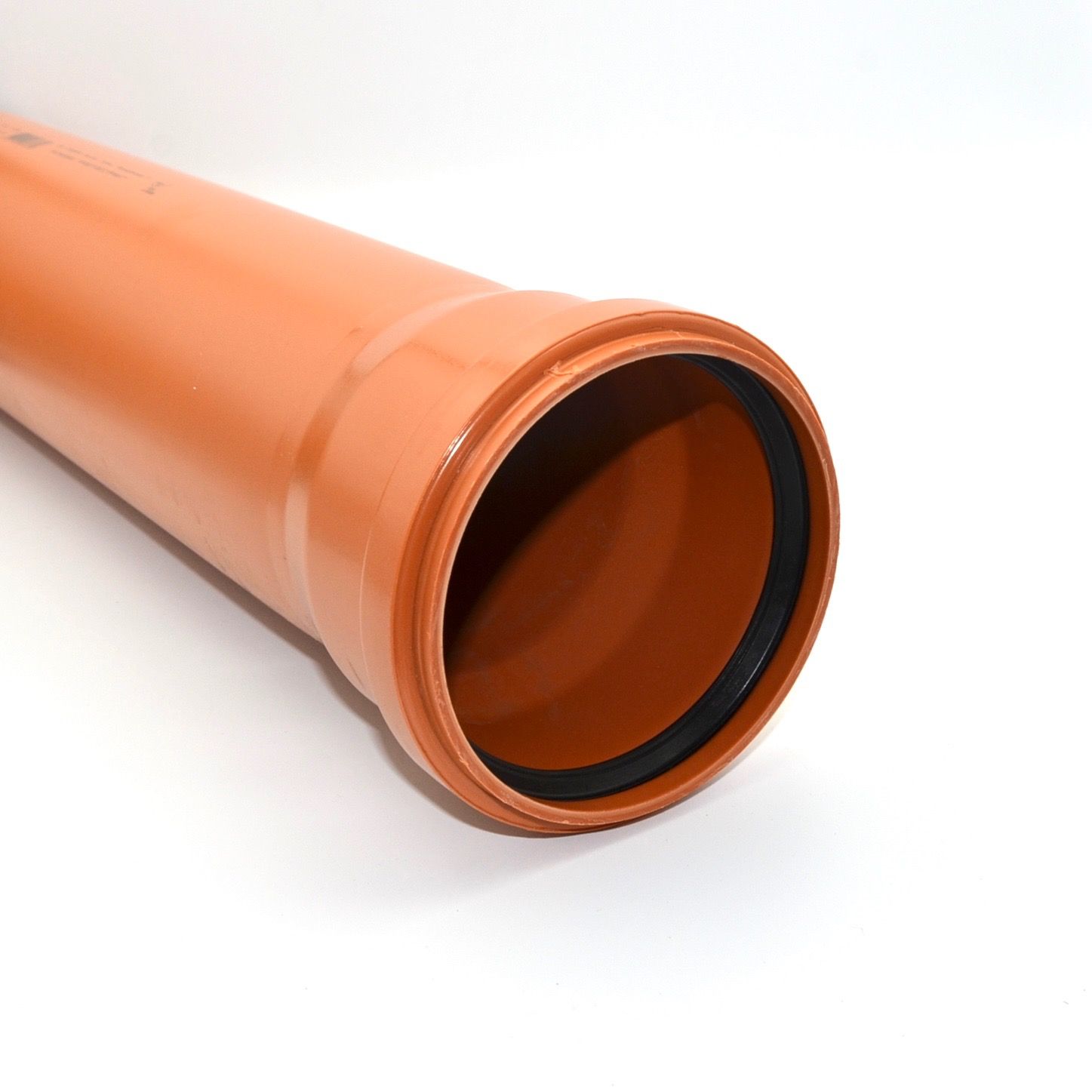 Труба с раструбом д160 (2м) внешняя (Картинка 2)