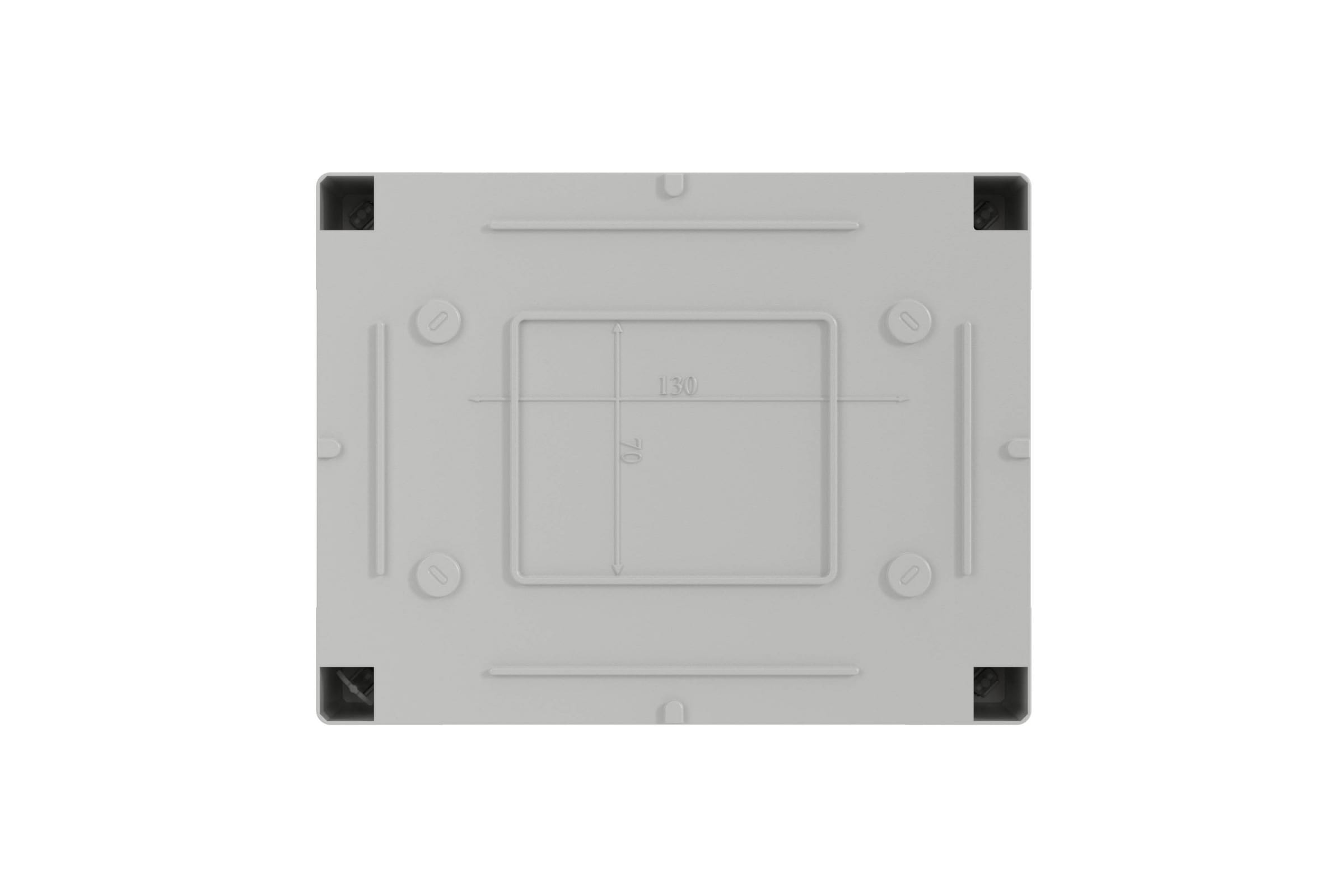 Коробка распределительная ОП 190х140х70 с глад.стенами IP56 (54110) ДКС (Картинка 2)