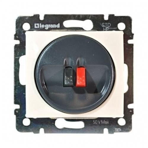 Розетка VALENA 1м акуст сл.кость б/рамки (774123)Legrand (Картинка 2)