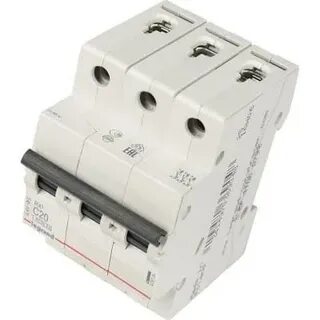 Авт. выкл. DX 3п 20А С (3452) Legrand (Картинка 2)