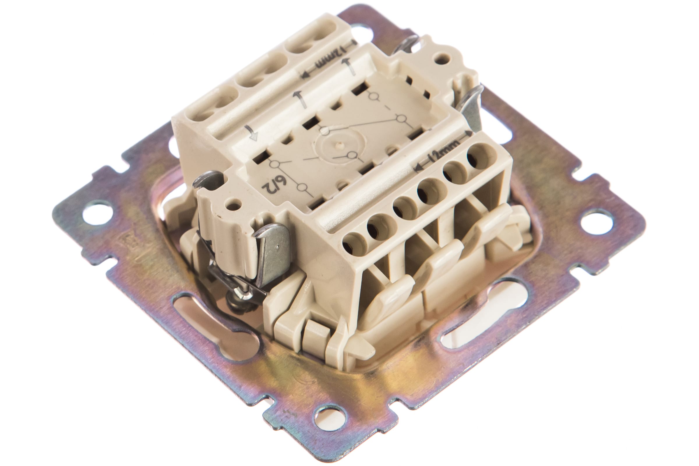 Переключатель VALENA 2кл. бел. б/рам. (774408) STD6/2 Legrand (Картинка 2)